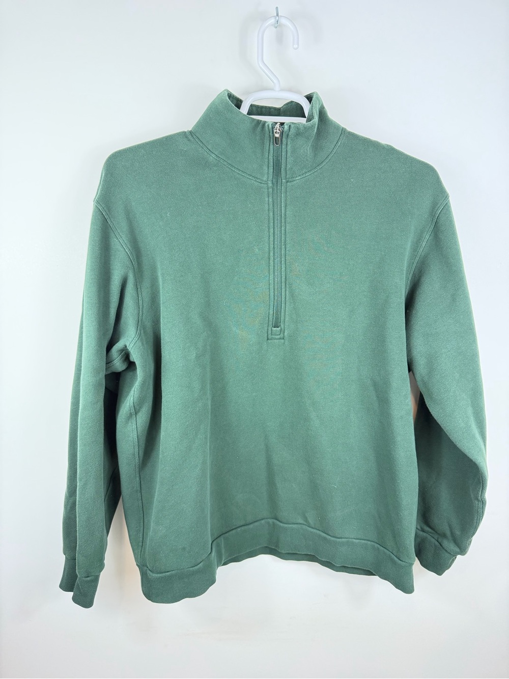 Men's Lululemon Half-Zip Pullover Sweatshirt- Sage Green
